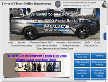 Tablet Screenshot of ciceropd.us